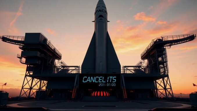 SpaceX Starship Rocket's 13th Test Flight Canceled - RaillyNews