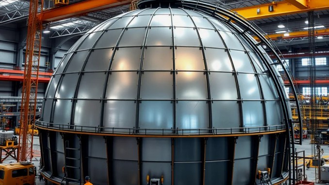ASELSAN Oğulbey Facility Launches Steel Dome Production - RaillyNews