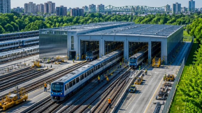 Expansion of Montreal Railway Maintenance Facility - RaillyNews
