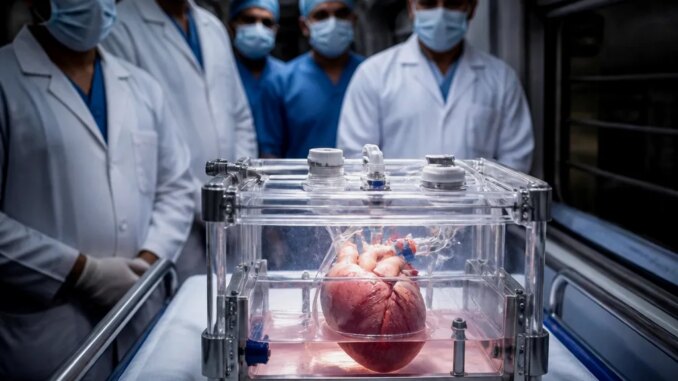 First Ever Heart Transported by Train in India - RaillyNews