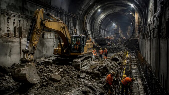 Montreal's New Metro Tunnel Construction: The Massive Underground Work of 'Lisette' - RaillyNews
