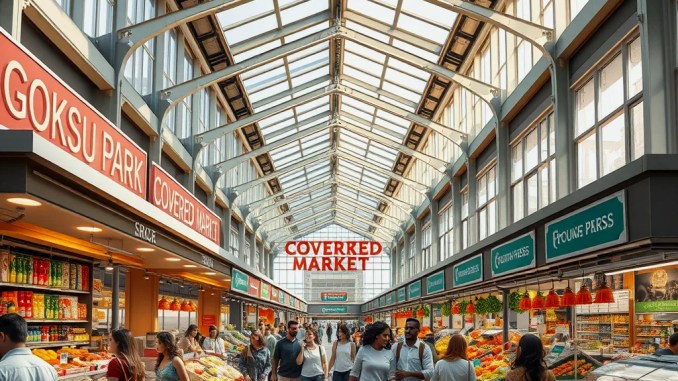 Revitalization of Göksu Park Covered Market - RaillyNews