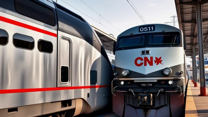 Amtrak and CN Sign Eight-Year Agreement Ending 13-Year STB Lawsuit - RaillyNews