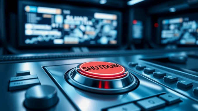 Decision on Emergency Shutdown Button for Artificial Intelligence - RaillyNews