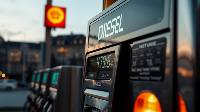 European Fuel Prices Surge with Diesel Increasing by 33% Amidst Market Competition - RaillyNews