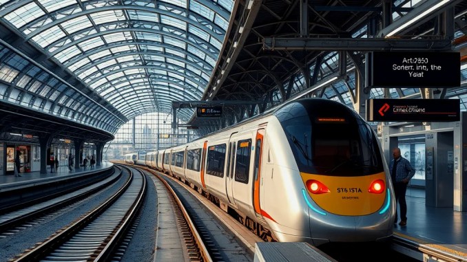 Modernization of UK Railways with a £60 Million Investment - RaillyNews