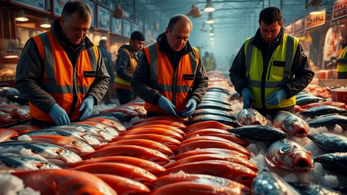 Start of Fish Season in Ankara with Increased Inspections at Wholesale Market - RaillyNews