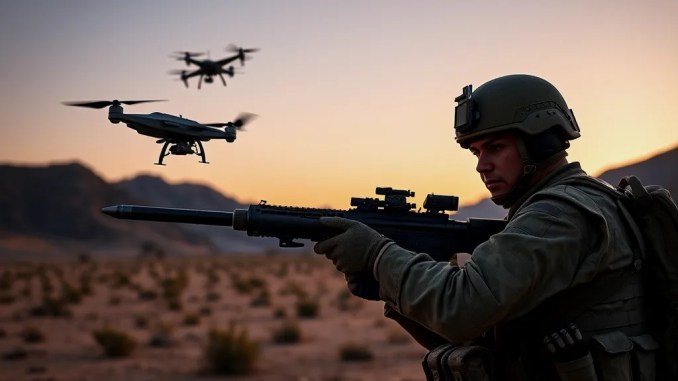 UAV Defense Training Using Stinger in Infantry in USA - RaillyNews