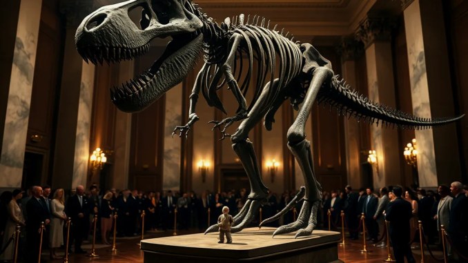 $47.3 Million Dinosaur Fossil: The Second Most Expensive Sale in History - RaillyNews