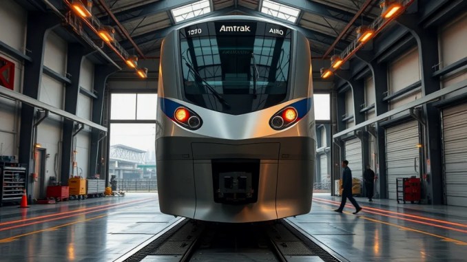 Amtrak Opens $250 Million Airo Train Maintenance Facility in Seattle - RaillyNews