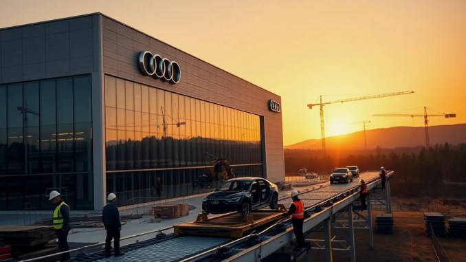 Audi to Build First US Factory in Georgia - RaillyNews