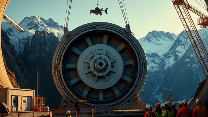 Austria and Italy Connect Beneath the Alps: 64 km Mega Tunnel Project - RaillyNews