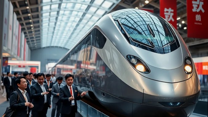 China Import Expo Showcases Innovation with High-Speed ​​Train Promotion - RaillyNews