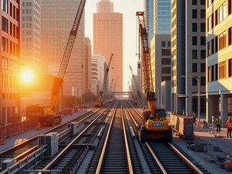 Construction Begins on Los Angeles' $4 Billion Light Rail Transit Project - RaillyNews