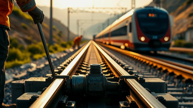 Final Rails Laid on China's 700 km High-Speed ​​Rail Line - RaillyNews
