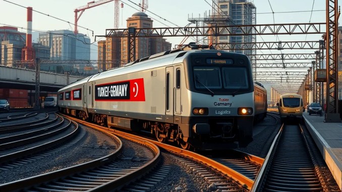 Railport Emphasized in Turkey-Germany Logistics Partnership - RaillyNews