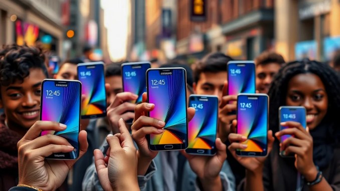 Samsung Reveals Global Number of Galaxy Phone Users - RaillyNews