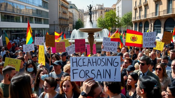 Spain Housing Crisis Protests: Demonstrations in Nearly 50 Cities - RaillyNews