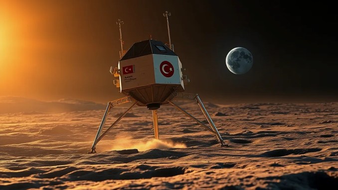 Turkey to Analyze Space Atmosphere and Land on the Moon in 2027 - RaillyNews